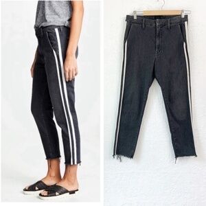 Mother The Shaker Prep Fray in Dear Mr. Black Racer Sz 28